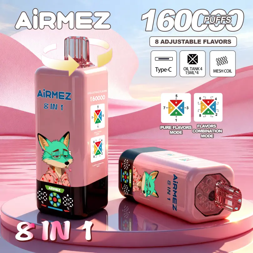 Airmez FOX 160K PUFFS 8u1 - Slika 3