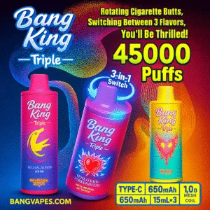 Alternative view of Bang King Triple 45000 Puffs 3u1