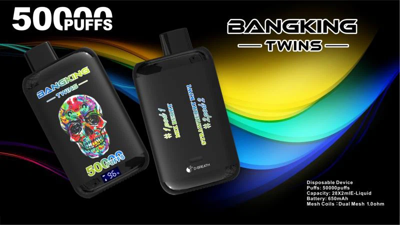 BANG KING Twins 50K Vape s 2 Okusa u 1
